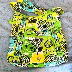 VERA BRADLEY Hipster Lime's Up Cross Body Bag Shoulder Bag